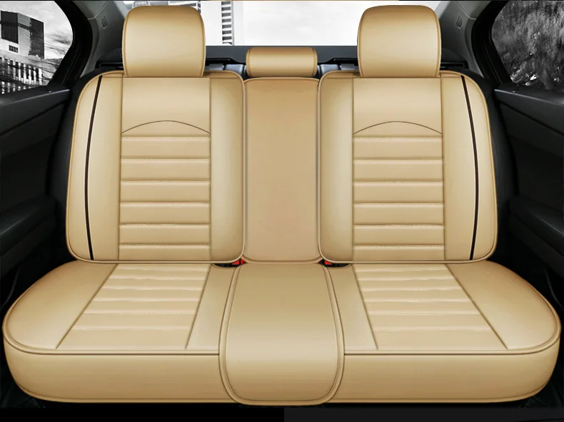 Amazon Summer All-Inclusive Leather Five-Seat Car Seat Cover Universal Four-Season Cushion for Cross-Border Foreign Trade details