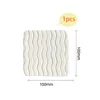 1pcs-White-ripple pattern