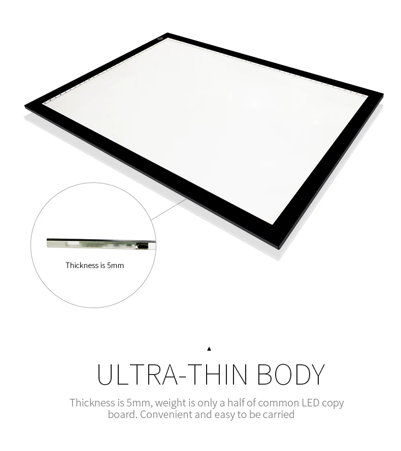 Tattoo Tracing Board Three Dimming Levels Drawing Led Light Pad A4/a3 ...