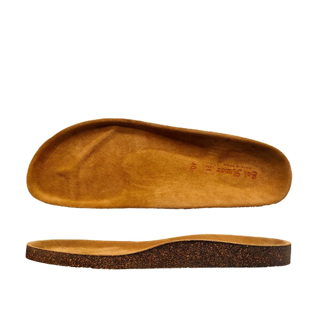 Birkenstock Sandal with Durable Real Cork Sole Rubber