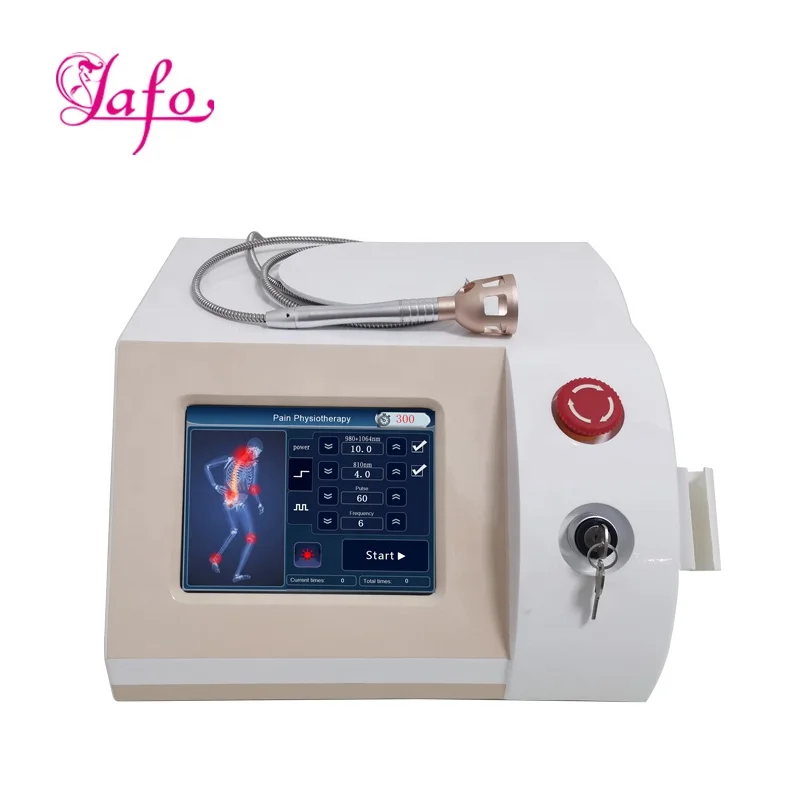 3 wavelength 810nm + 980nm +1064nm Physical Therapy Pain Treatment Laser Arthritis Stiff Cervical machine