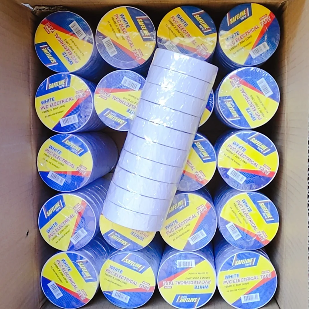 Yiwu factory General purpose pvc electrical insulation tape pipe wrapping warning tape customization brand OEM offer