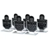 Black Polygonal Label