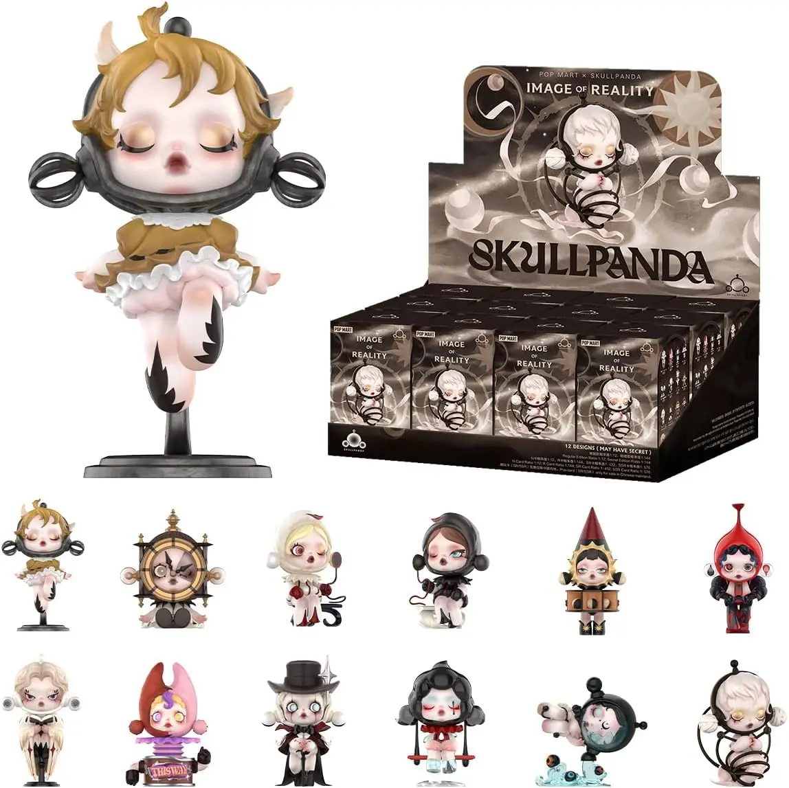 SKULLPANDA Blind Box - Trendy Toys with Mystery Figures