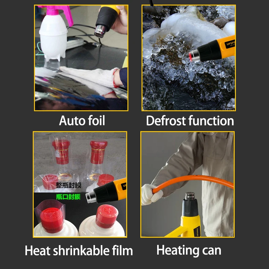 2000w Portable Mobile Handle Heaters Quick Hot air Gun