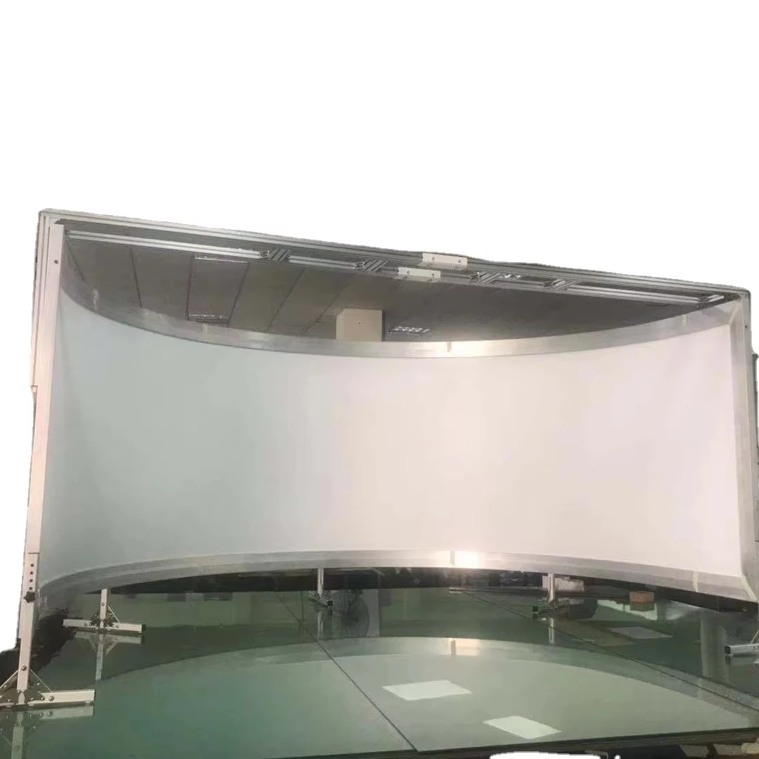 Flight Simulator 270 Degree Curved Projector Screen – Custom Sizes 16x9 ...
