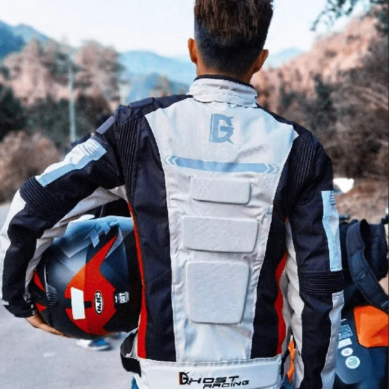 Neue Männer reiten warme Wander kleidung Winter wasserdichter Motorrad  anzug Anti-Fall Motocross Renn jacke mit Schutz kleidung