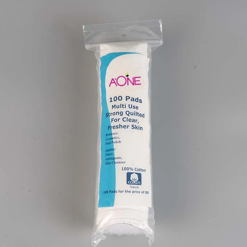 100pcs Cotton Round Makeup Clean Pads Cosmetic Facial Soft Custom Logo