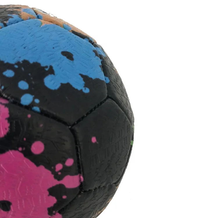 2 50 мм матовая черная шина узор ПВХ пена кожа размер 5 открытый уличный футбольный мяч новый спортивный дизайн Манчестер