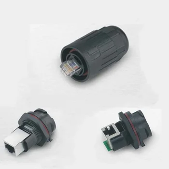 ELEWIND RJ45F metal Connector Cable High Performance Diameter 5-7mm Copper Material for Power LED Grade Metal Connectors