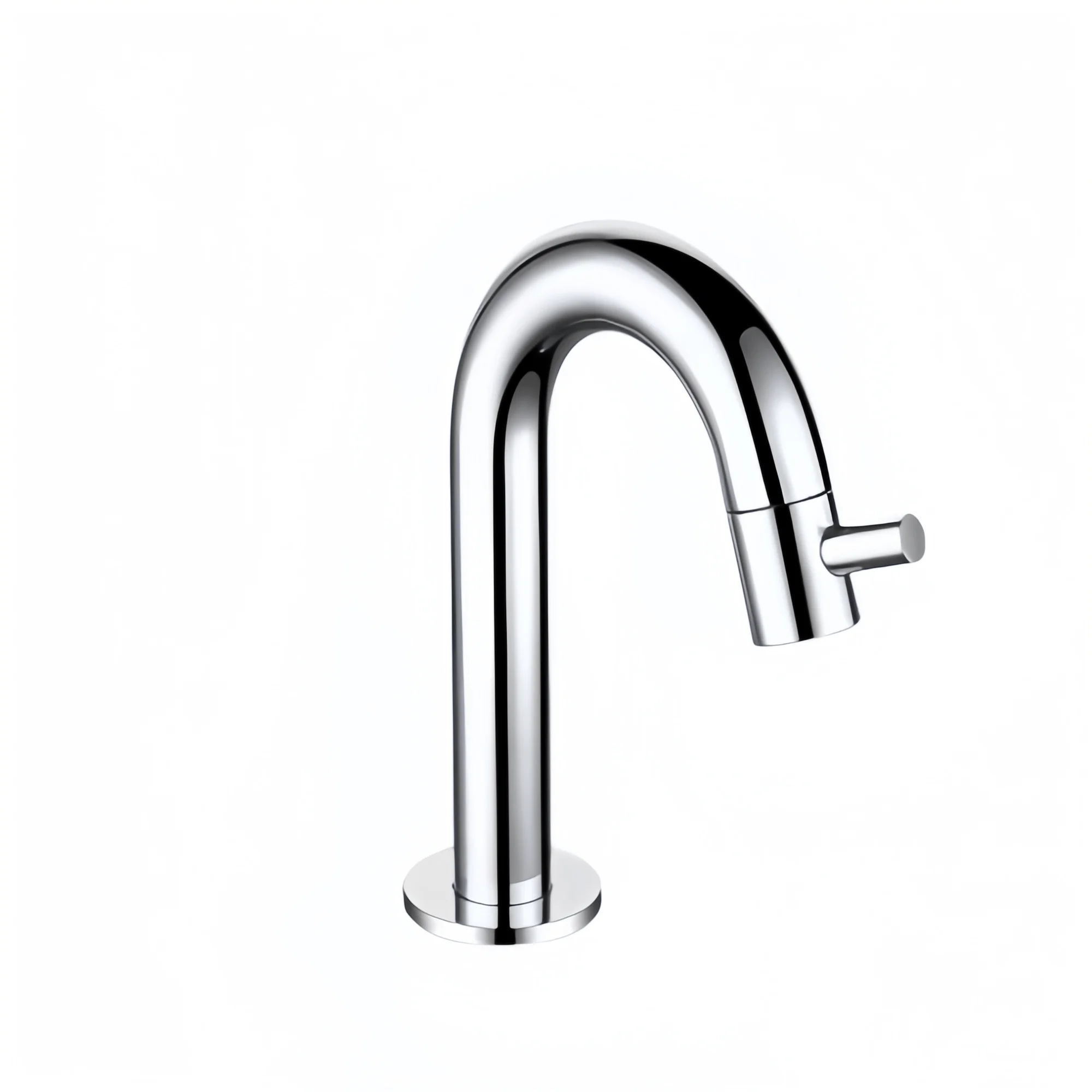 Modern Simple Brass Basin Faucet - Chrome 