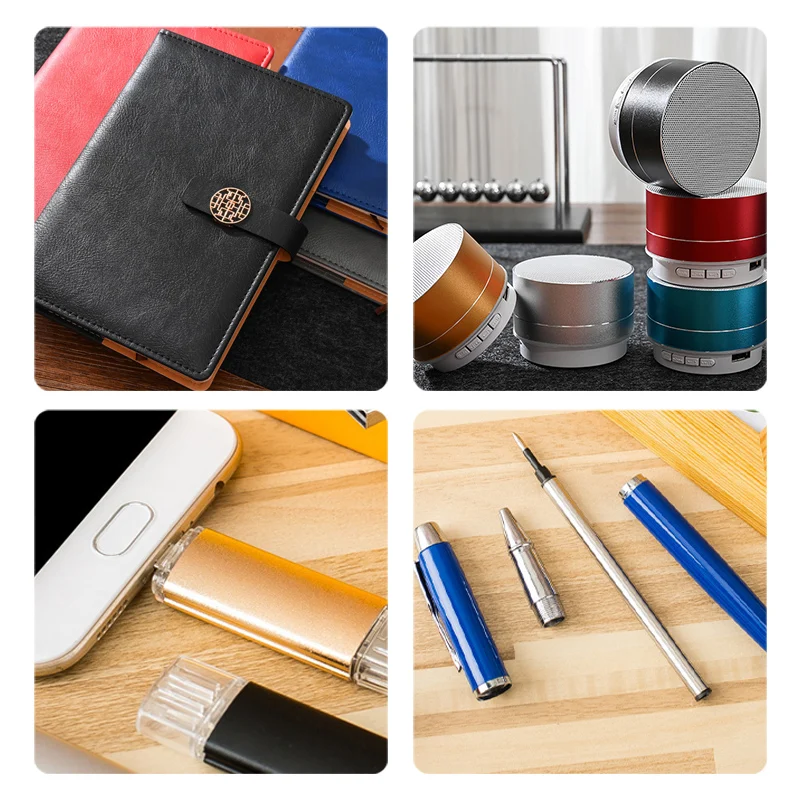 Customize Logo Travel Promotion Marketing Notebook Pen and Keychain Gift Set Wedding Gifts Souvenirs for Guests Gift Sets