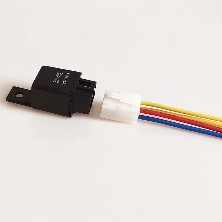 5 Wire Relay with Socket Auto Switches Wire Diagram Harness Motorcycle Factory