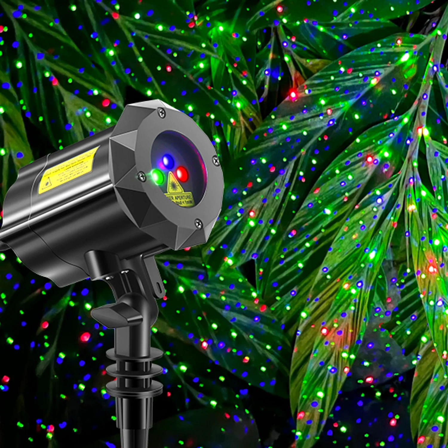 Projecteur de flocon de neige extérieur lumière fête noël neige chute lumières étanche Patio jardin paysage chute de neige LED projecteur  39