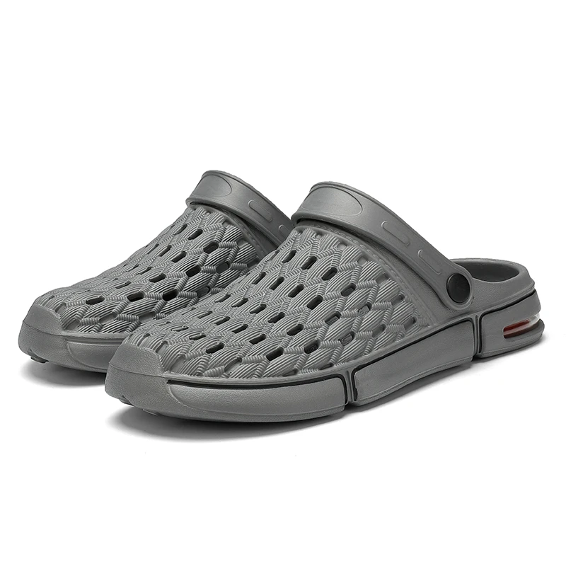 Sandalias De Cuero Moda Para Hombre Zapatos De Verano Playa Casuales Sólido  Lujo | eBay