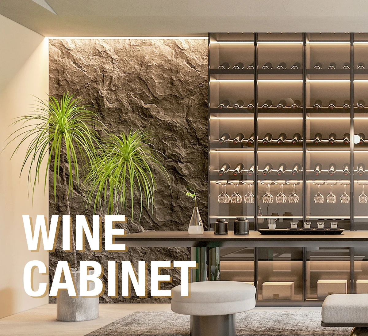 Interior Design Wood Wine Storage Display Wine Rack Wall Mounted Liquor ...