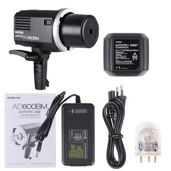 AD600BM 600W Studio Flash Light Portable Outdoor Studio Flash Light for AD600 Series Photography Strobe Flash Light detail image