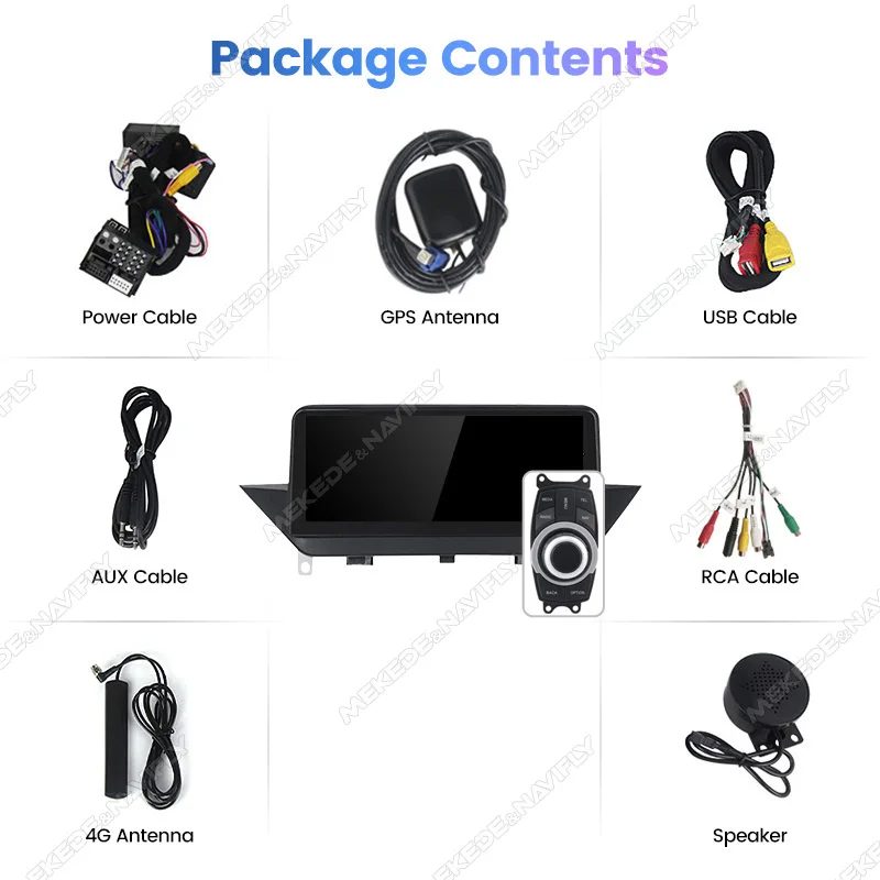 ID8 680 Android 13 Screen BT 5.0 Car-play Player Stereo Audio for BMW X1 E84 2009-2015 WIFI Car GPS Android Car Radio