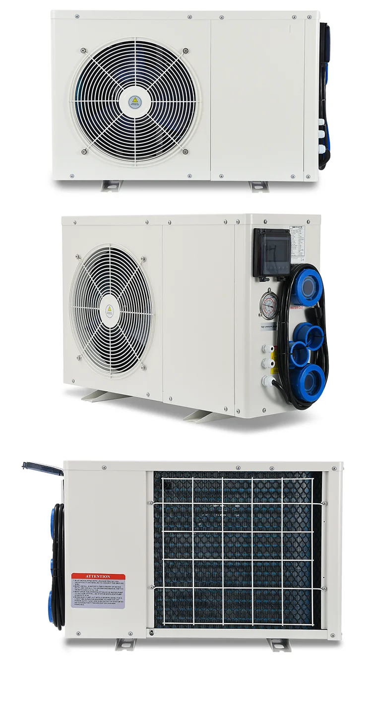 Above Ground Pool Heater Electric Air To Water Heat Pump Swimming Pool