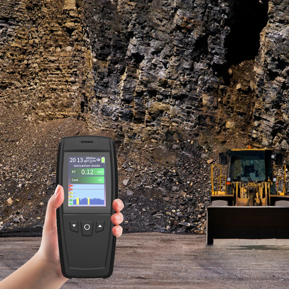 Dienmern Geiger Counter Nuclear Radiation Detector 3 Units Usv/h,Mr/h