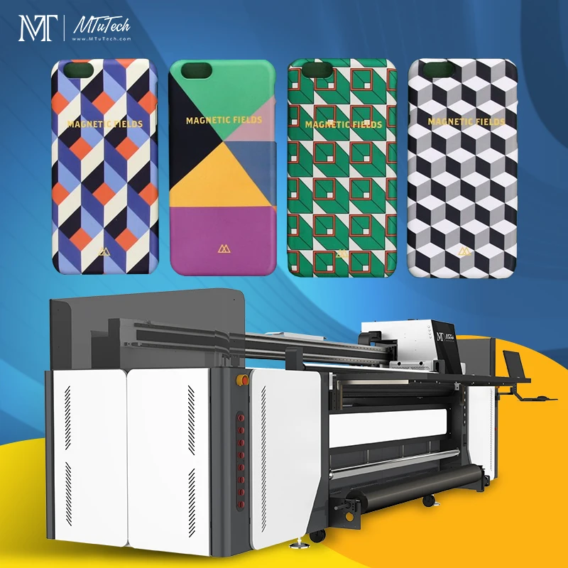 MTuTech 2000mm Width Hybrid UV Printer Machine Canvas Printing Machine with Visual Positioning System