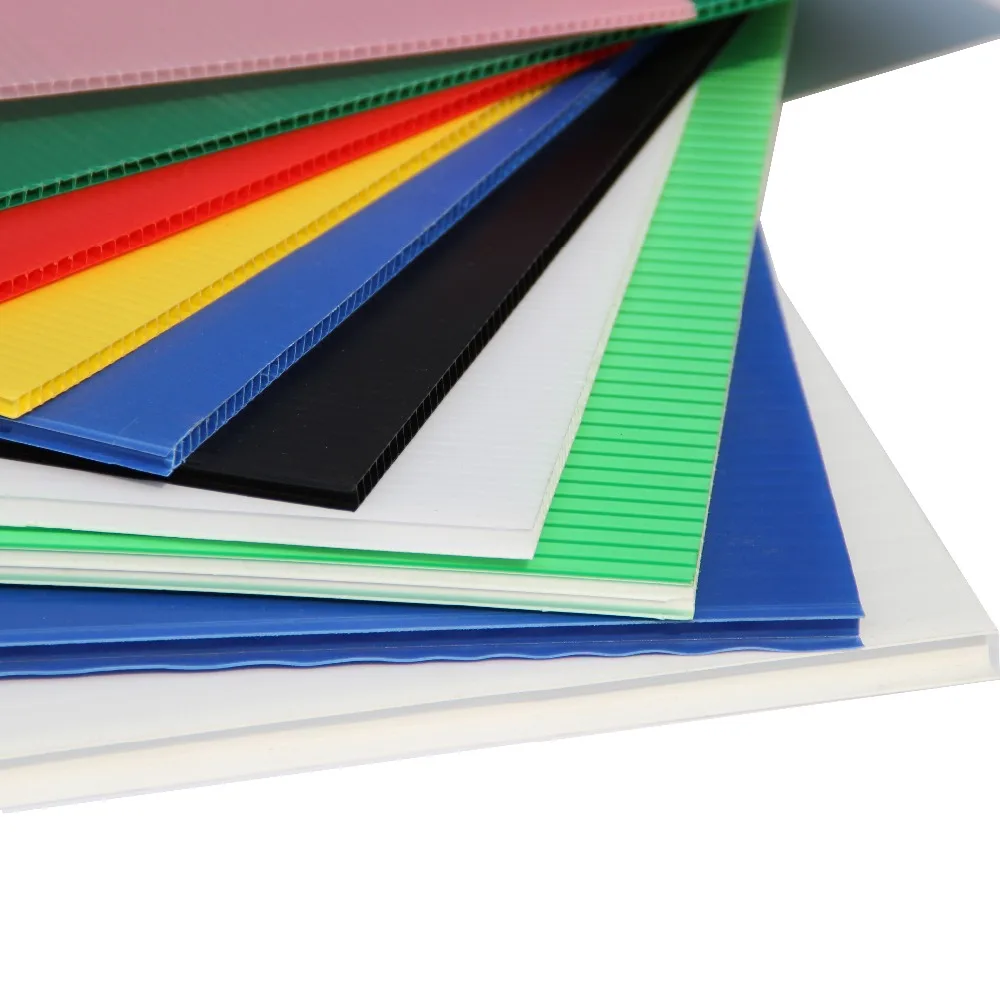 protection board thin plastic printing advertising display board