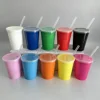 A2-Stadium Cup with lid & straw