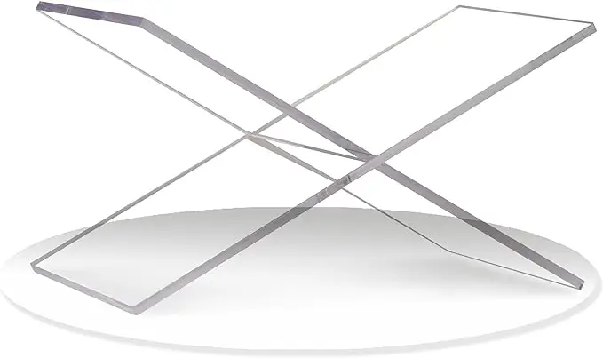 Sleek Acrylic Cookbook Stand - Elevate Your Culinary Reading Experience