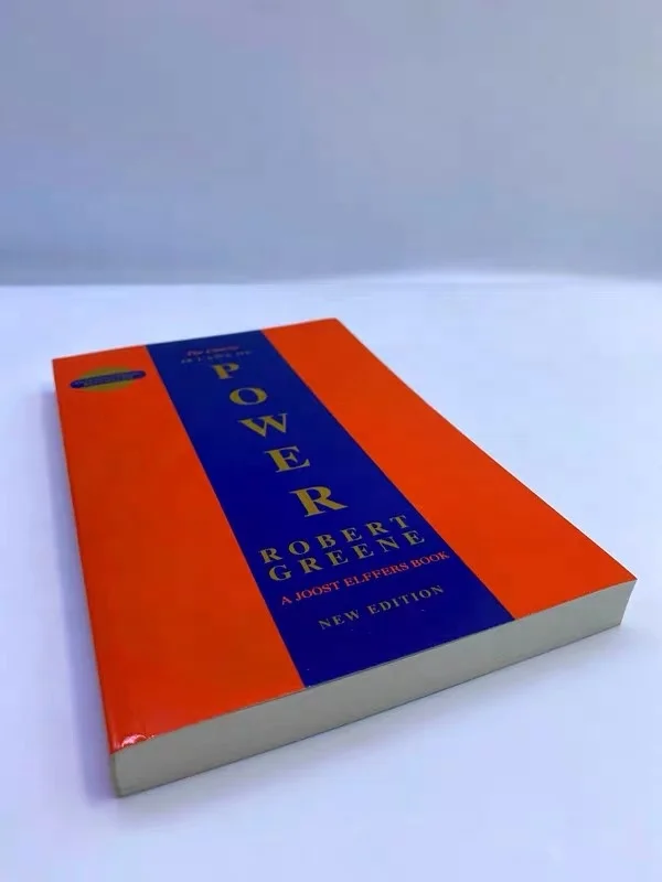 The Concise 48 Laws of Power Educational Custom Softcover Novel English Learning Books for Adults Printing Book Wholesale