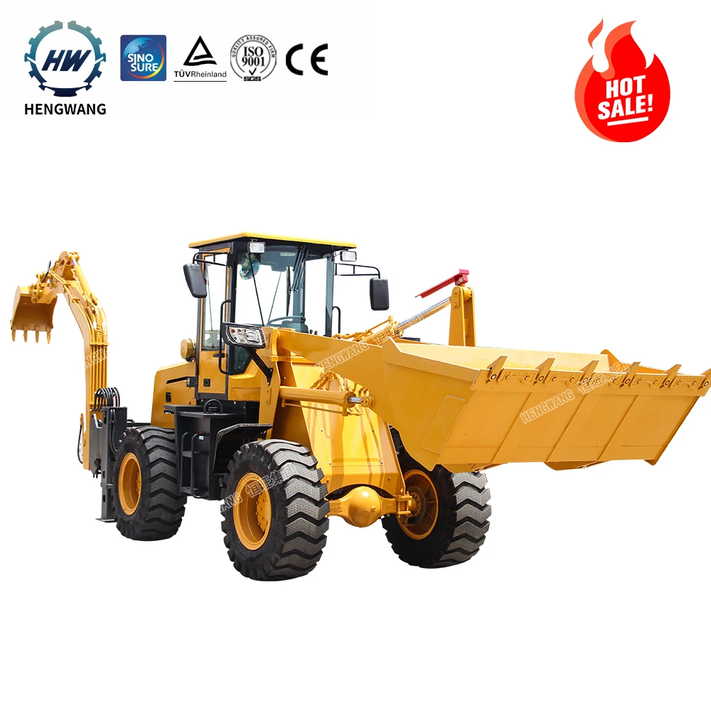 Second Hand Backhoe Loader/hw1020 Backhoe Loader In Good Condition For