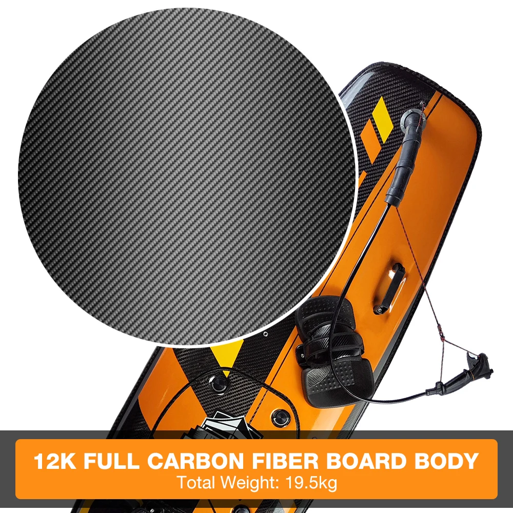 Petrol Engine Powered Motor JetBoard Jet Full Carbon Fiber Jetsurfing Surfboard Body Micro-Wave Lake Fly Dynamic Ski Surf Board