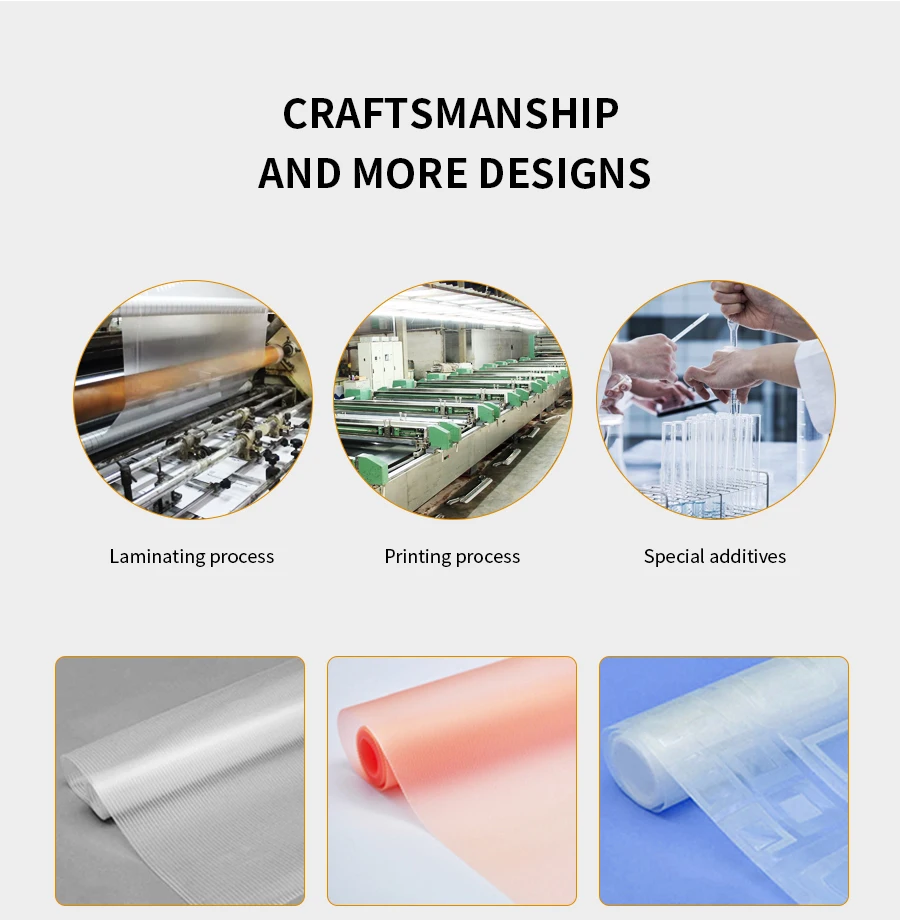 Waterproof Oil Proof Kitchen Cupboard Drawer Grey Clear Eco Friendly