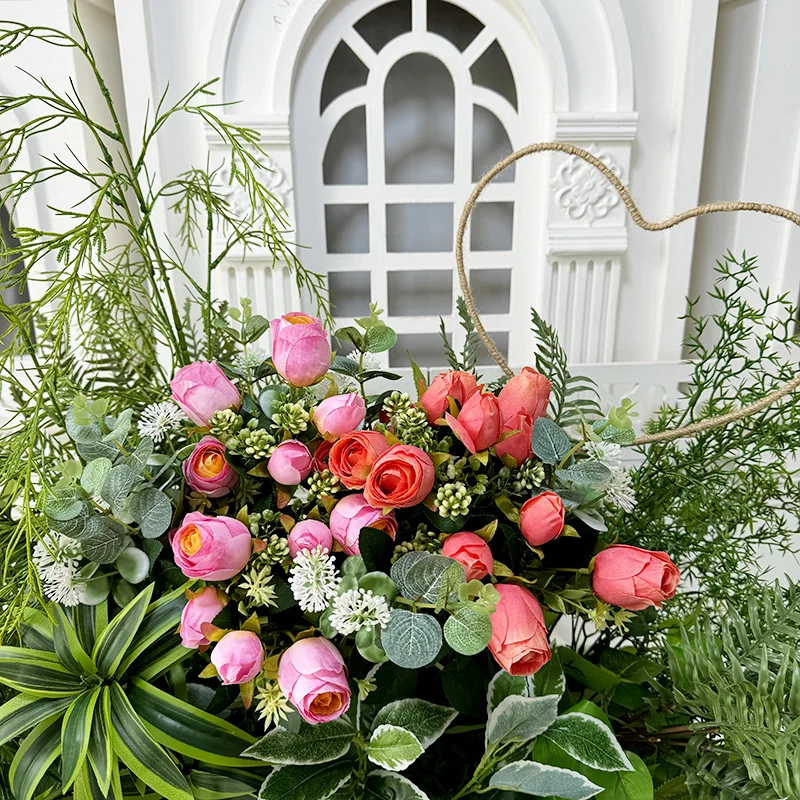 प्लास्टिक दीवारी के फूलों के साथ एक जीवंत अकेंट दीवार बनाएं