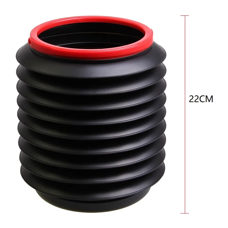 Multi-functional telescopic waste bins creative folding storage bucket umbrella bucket Car trash can Car garbage can
