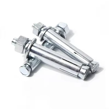Processing Custom Galvanized Expansion Bolts External Expansion Lengthening and Explosion Expansion Bolts Iron Carbon Steel Bolt