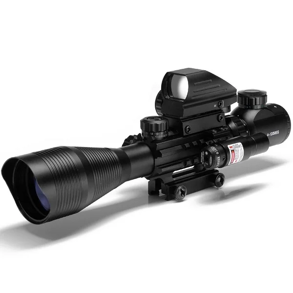Lunette de visée 3-9 x 40 à réticule lumineux Airsoft