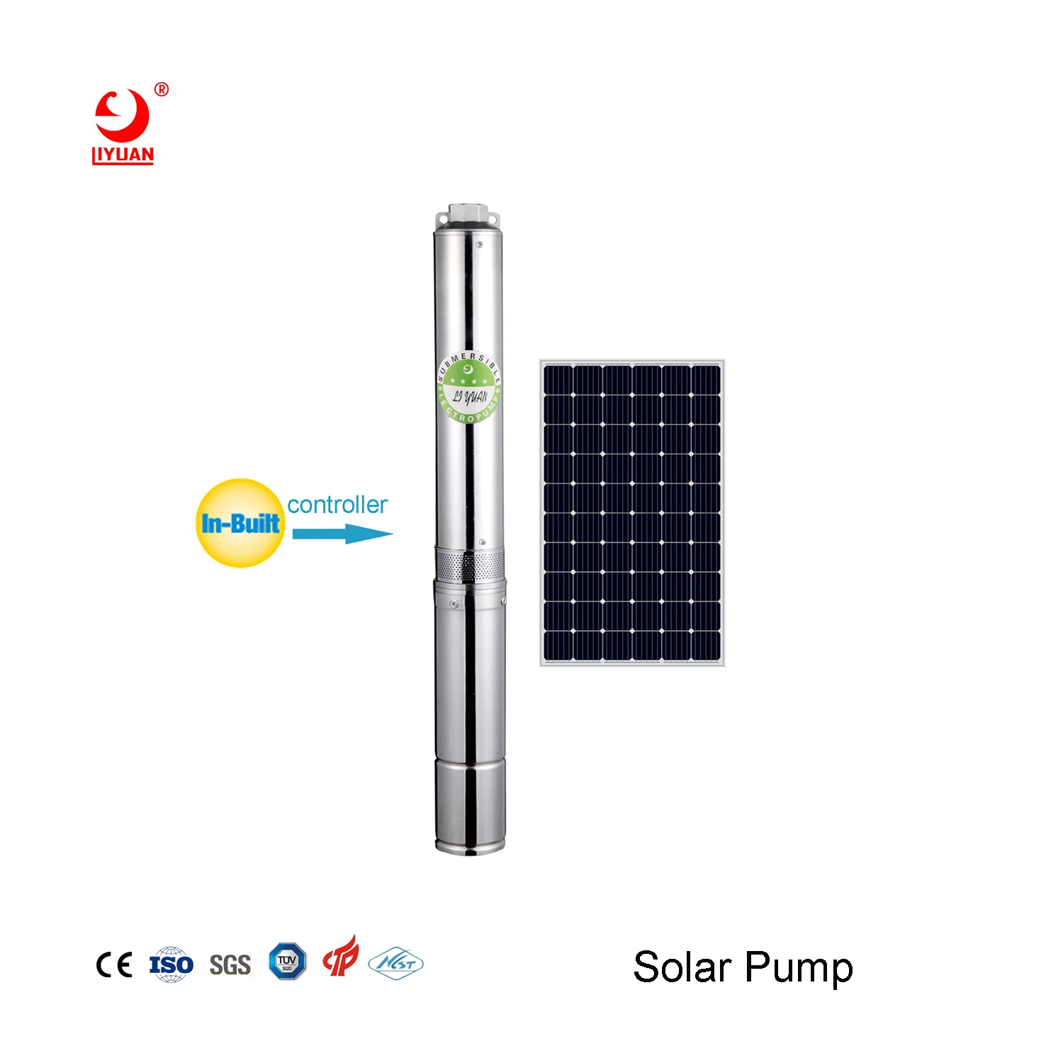 Dc Solar Submersible Pump for Deep Well Price Solar Powered Water Pump for Agriculture 2 Hp Solar Pump Price List