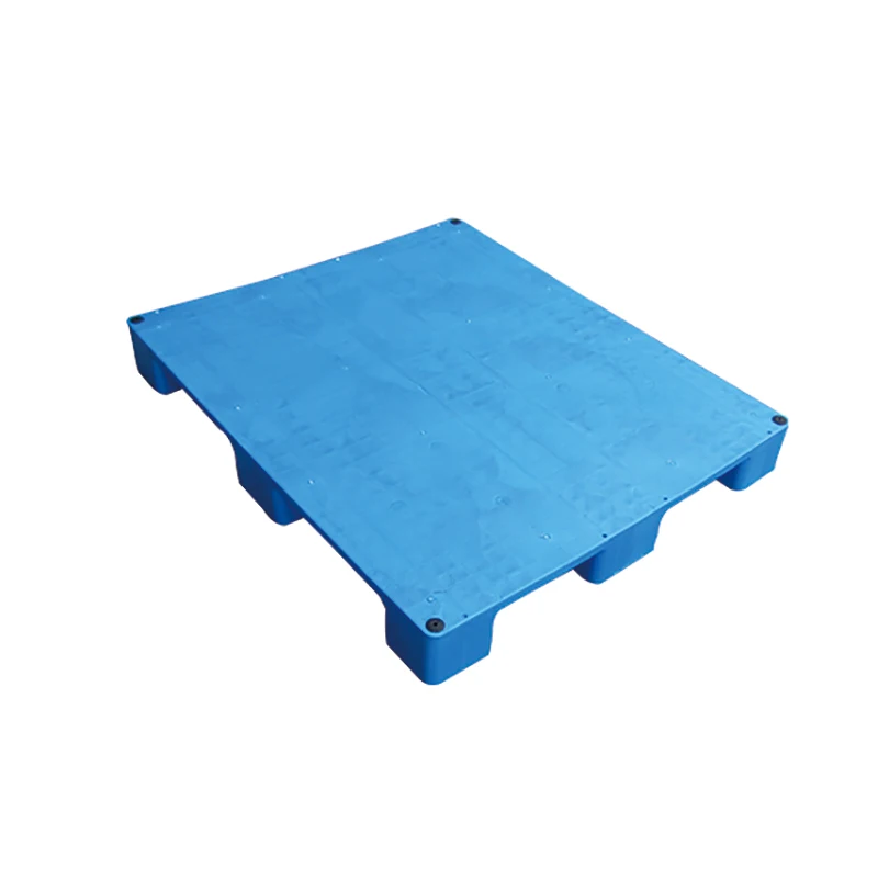 GMP Compliant 4 Way Entry Non Reversible Plastic Pallets
