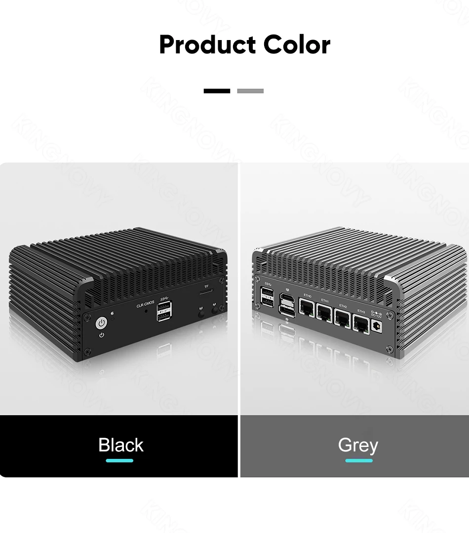 Topton Fanless Firewall Soft Router 12th Gen I3 N305 N200 N100 Ddr5