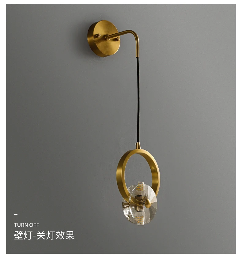 MEEROSEE Modern Sconces Wall Light Bedroom Light Reading Wall Lamp MD87131