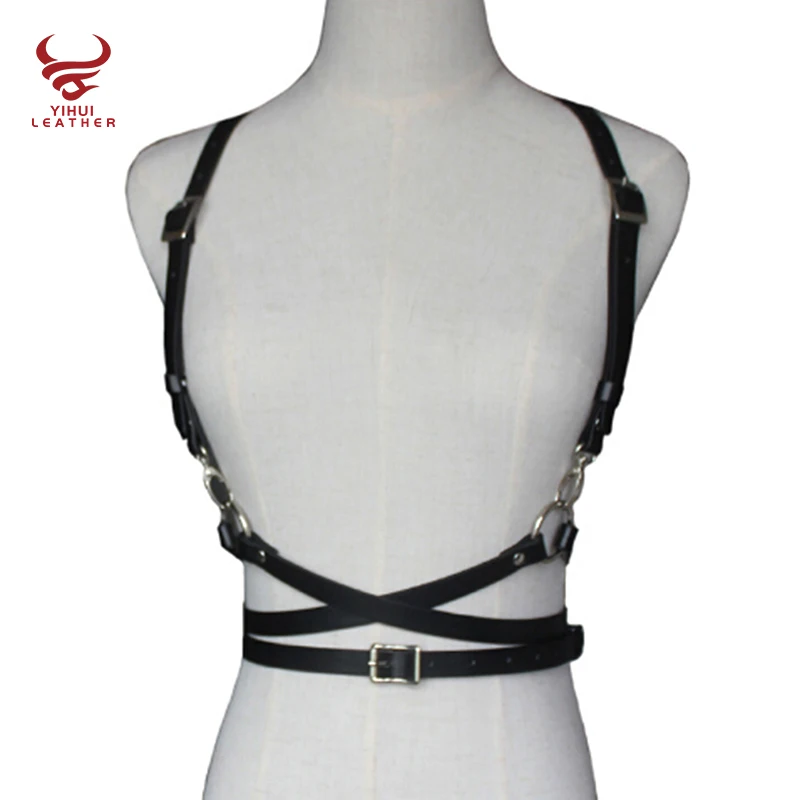 Корсет для тела связывание верности женский ремень сексуальный дизайн Harajuku кольцо