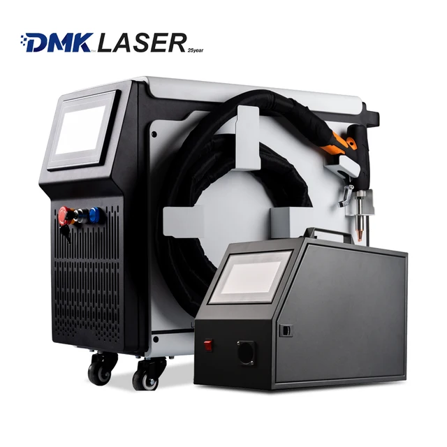 Hot Sale DMK Air Cooled Handheld Laser Welder 1500W Portable Handheld Fiber Laser Welding Machine