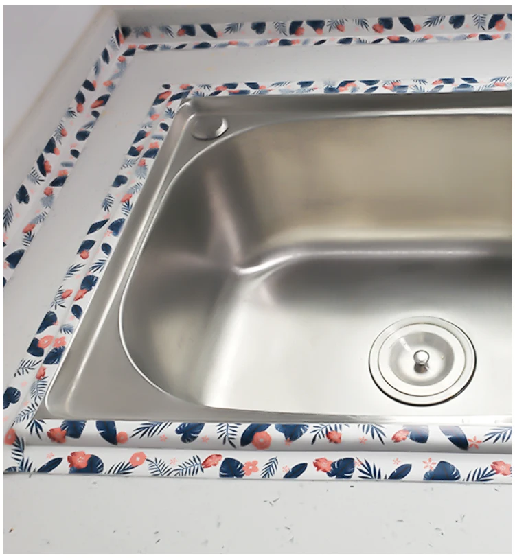 贴纸防霉胶带浴室台面卫生间墙面厨房水槽防水贴 Buy Kitchen Sink Waterproof Stickers Kitchen Sink Waterproof Sticker Anti Mold Waterproof Tape Bathroom Wall Sticker For Kitchen Sink Product On Alibaba Com