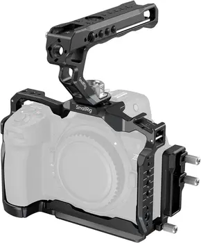 SmallRig Z6 III Camera Cage Kit for Nikon Z6 III, with Top Handle and Cable Clamp, Aluminum Alloy Camera Full Cage Kit - 4520