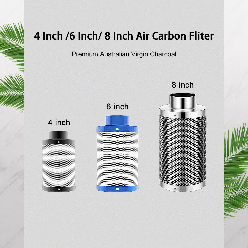 AC INFINITY ダクトフィルター カーボン 6インチ 水耕栽培 AC Infinity
