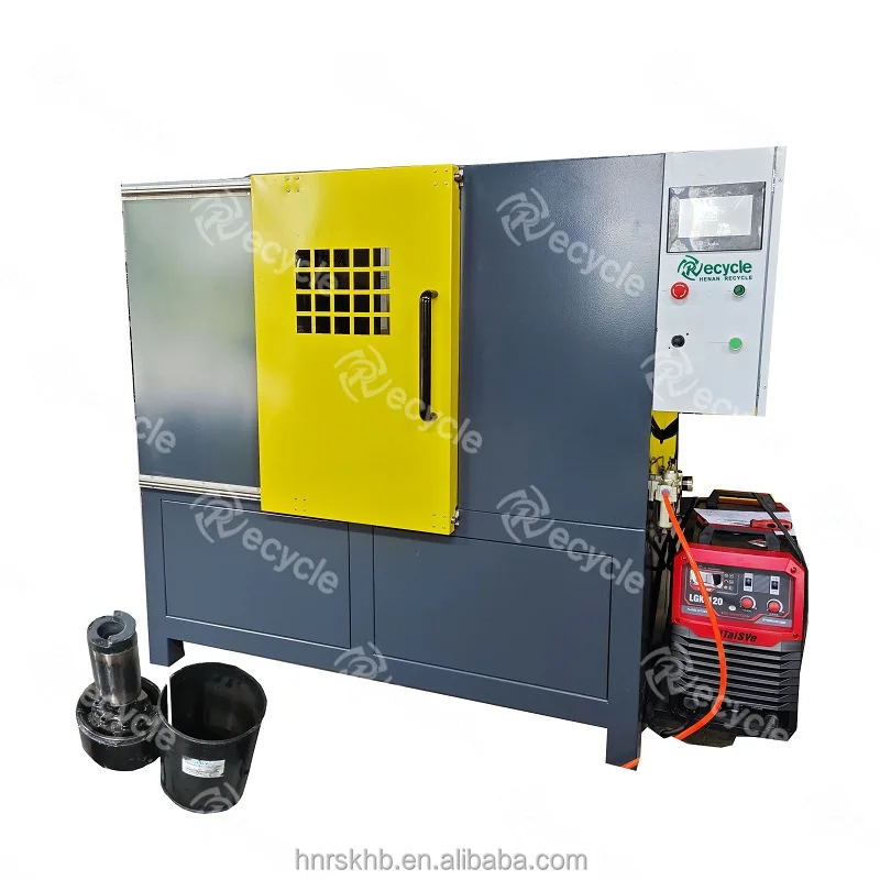 Scrap Fridge Compressor Shell Plasma Cutting Recycling Machine for Refrigerator Aircondition Washer Automatic