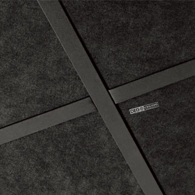 Direct Factory Customized Fiberglass Ceiling Tiles Sound Absorption Glass Wool Acoustic Panel Armstrong ECOPHON Same Model