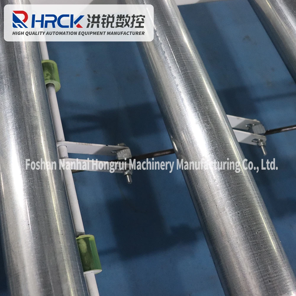 Heavy moving roller rail trolley for panel transport