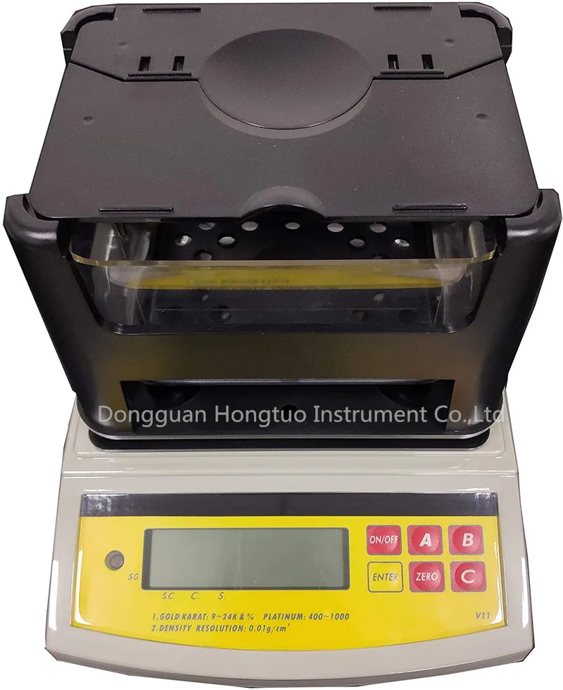 DH-900K DahoMeter Digital Precious Gold Karat Purity Tester, Gold Density  Analyzer Machine 0.001 g/cm3