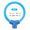Blue ring key lock